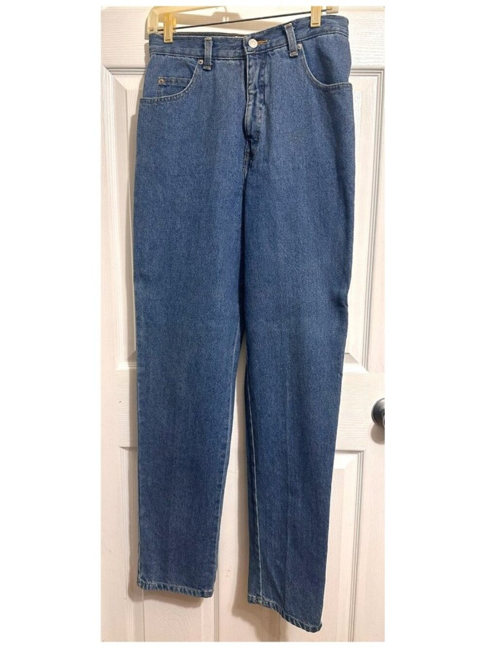 Forenza Women's Blue Jeans Denim Size 10 Tall Style 26-0897-4 - 30" w x 32" ins